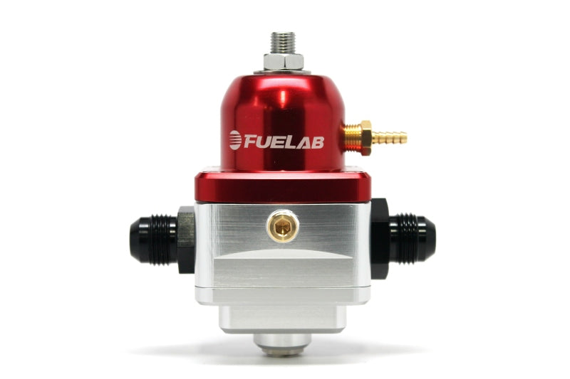 FUELAB 529 Electronic EFI Adjustable FPR (1) -8AN In (1) -8AN Return - Red