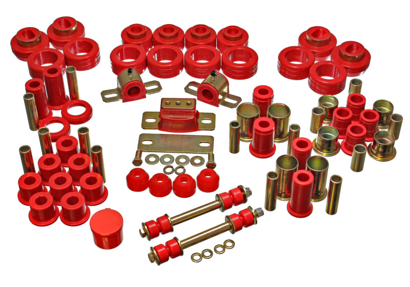 ENERGY SUSPENSION 82-04 Chevy Blazer & S-10/S-15 Pickup 2WD (except 97-01 SS)  Red Hyper-flex Master