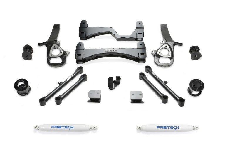 FABTECH 19-21 Ram 1500 2WD 6in Basic Sys w/Perf Shks