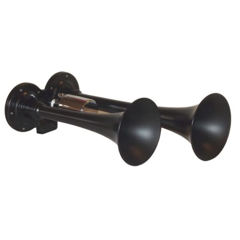 KLEINN Black Dual Horn/ 10In/7.5In - XCR2.0 Coated Zinc Alloy