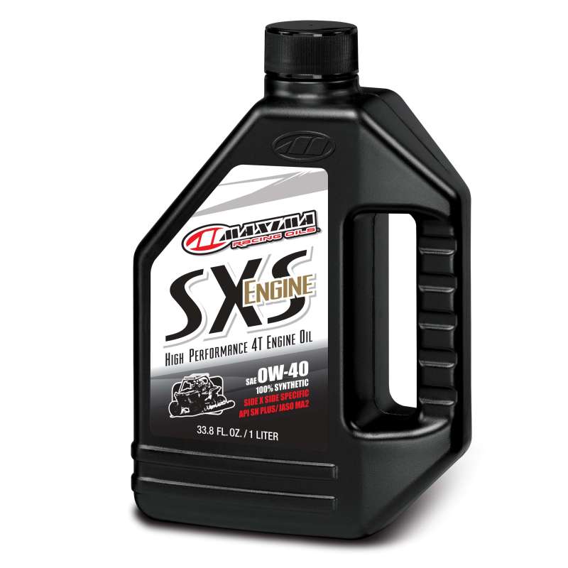 MAXIMA SXS Engine Full Synthetic 0w40 - 1 Liter - Case of 12