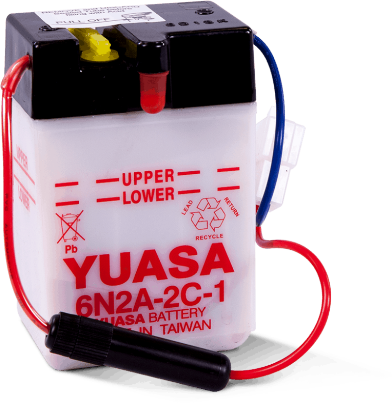 YUASA 6N2A-2C-1 Conventional 6 Volt Battery