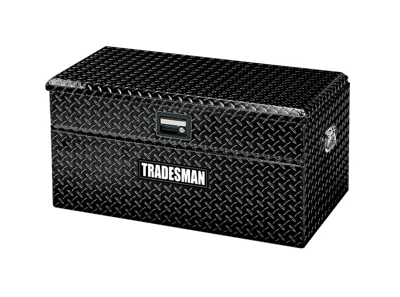 TRADESMAN Aluminum Flush Mount Truck Tool Box Full/Slim Line (60in.) - Black