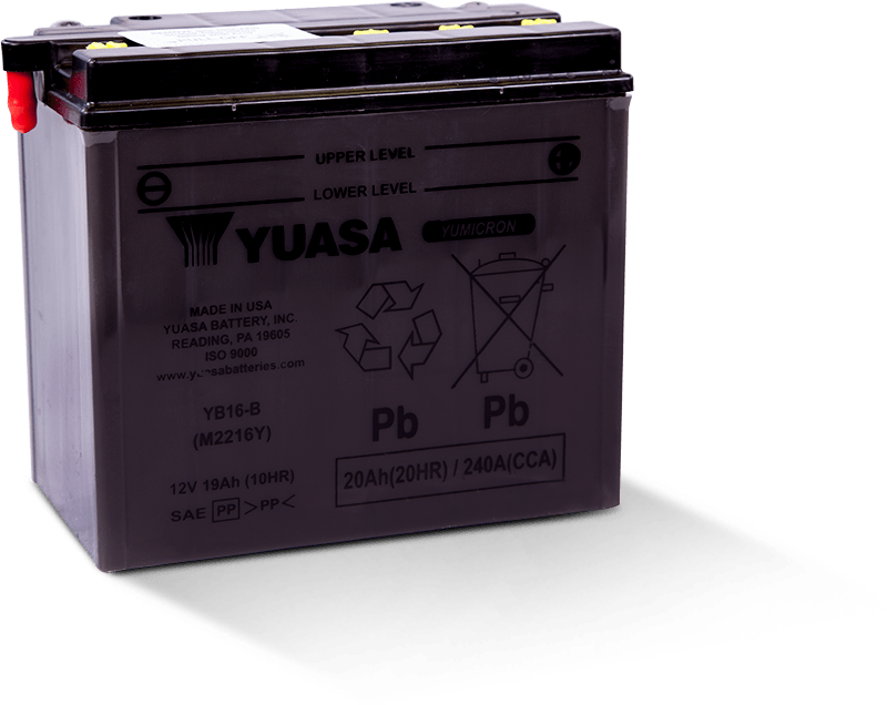 YUASA YB16-B Yumicron 12 Volt Battery