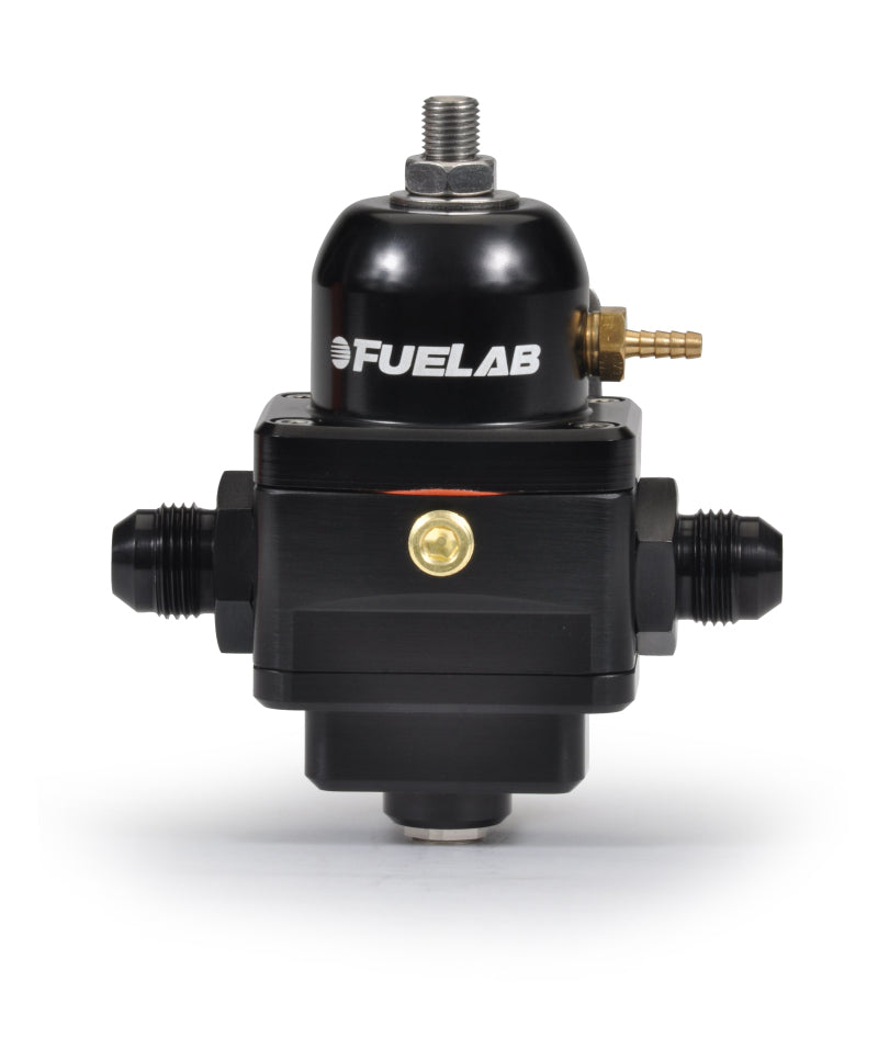 FUELAB 529 Electronic EFI Adjustable FPR (1) -8AN In (1) -8AN Return - Black