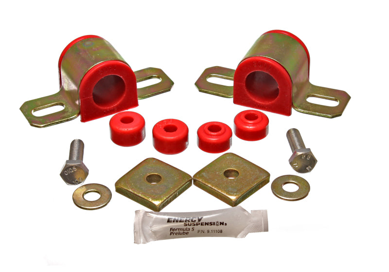 ENERGY SUSPENSION 95-98 Nissan 240SX (S14) Red 27mm Front Sway Bar Frame Bushings (Sway bar end link