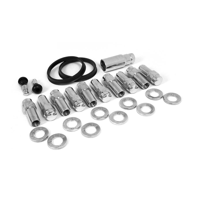 RACE STAR 7/16in GM Closed End Deluxe Lug Kit - 10 PK