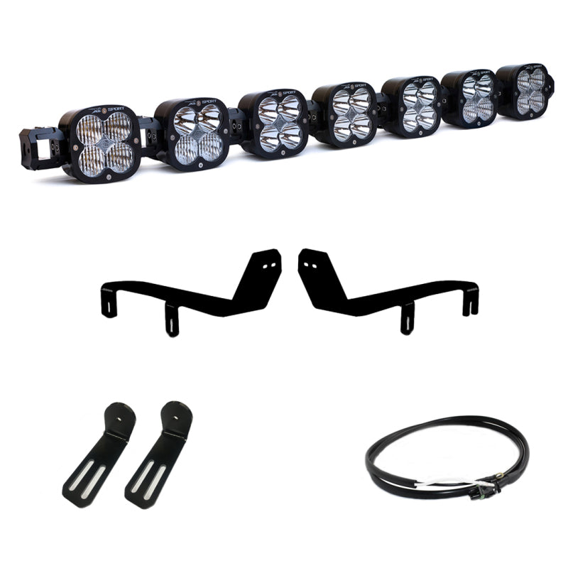 BAJA DESIGNS 17-19 Ford SuperDuty 7 XL Linkable Light Kit w/Upfitter