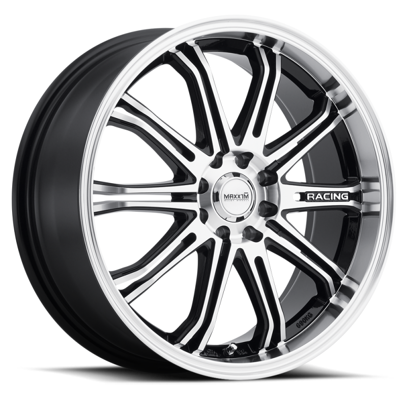 Maxxim Ferris 18x8 10x100/114.3 ET45 Black Machine Face