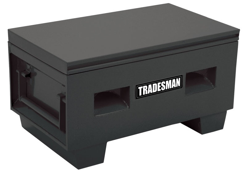 TRADESMAN Steel Job Site Box/Chest (Light Duty/Small) (32in.) - Black