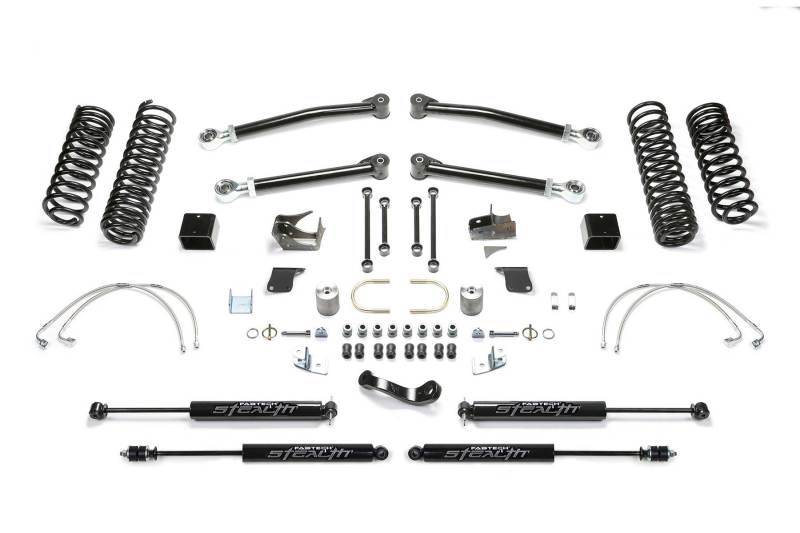 FABTECH 07-18 Jeep JK 2-Door 5in Trail Lt w/Stealth