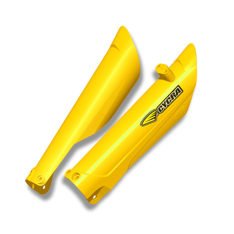 CYCRA 15-23 Husqvarna FC/FE/FX/TC/TE/TX Fork Guards - OEM Yellow