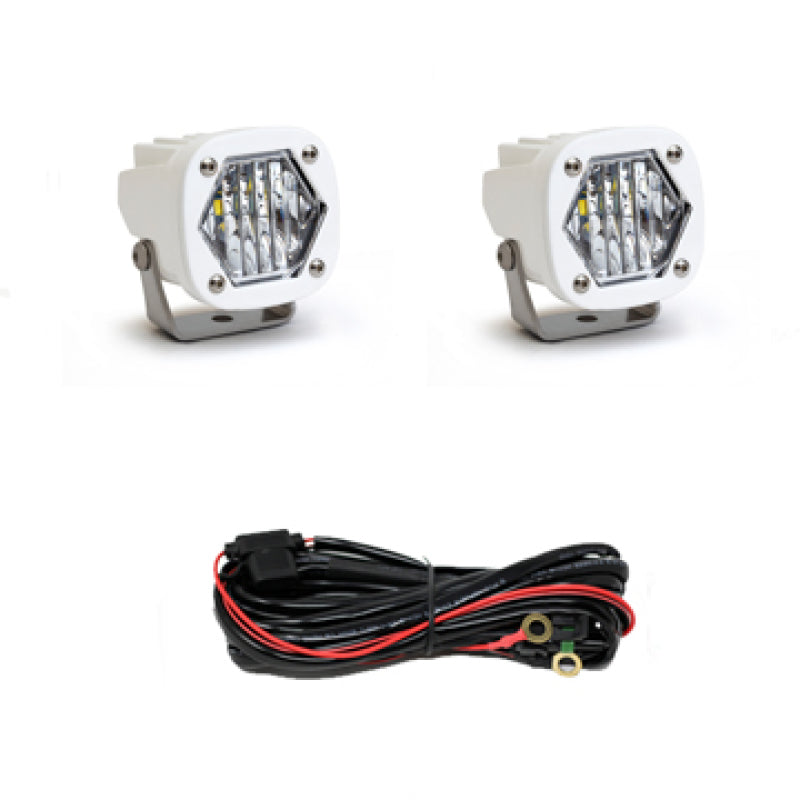 BAJA DESIGNS LED Light Pod S1 Wide Cornering White Pair