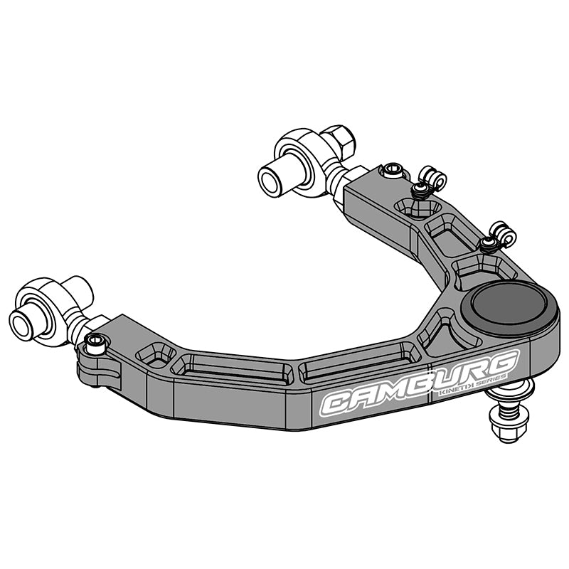 CAMBURG Toyota Tundra 2WD/4WD 22-23 KINETIK V2 Performance Billet Uniball Upper Arms (Red)