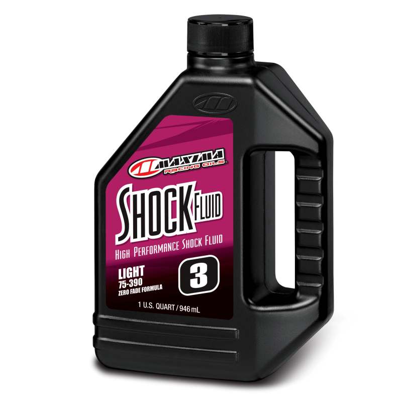 MAXIMA Racing Shock Fluid Light 75/390 3wt - 1 Liter - Case of 12
