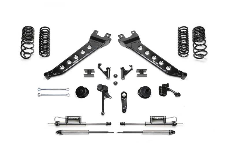 FABTECH 14-18 Ram 2500 4WD 5in Radius Arm Kit w/2.25 Dlss