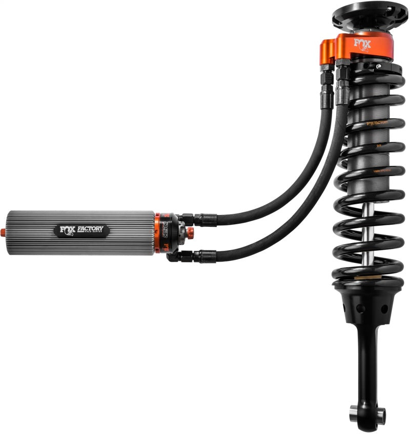 FOX Ford Raptor 3.0 Factory Series 7.9in Int. Bypass Remote Res. Front Coilover Set DSC Adj. - Blk