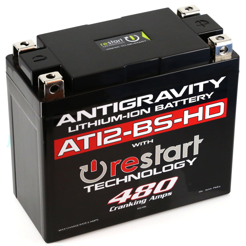 ANTIGRAVITY YT12-BS High Power Lithium Battery w/Re-Start