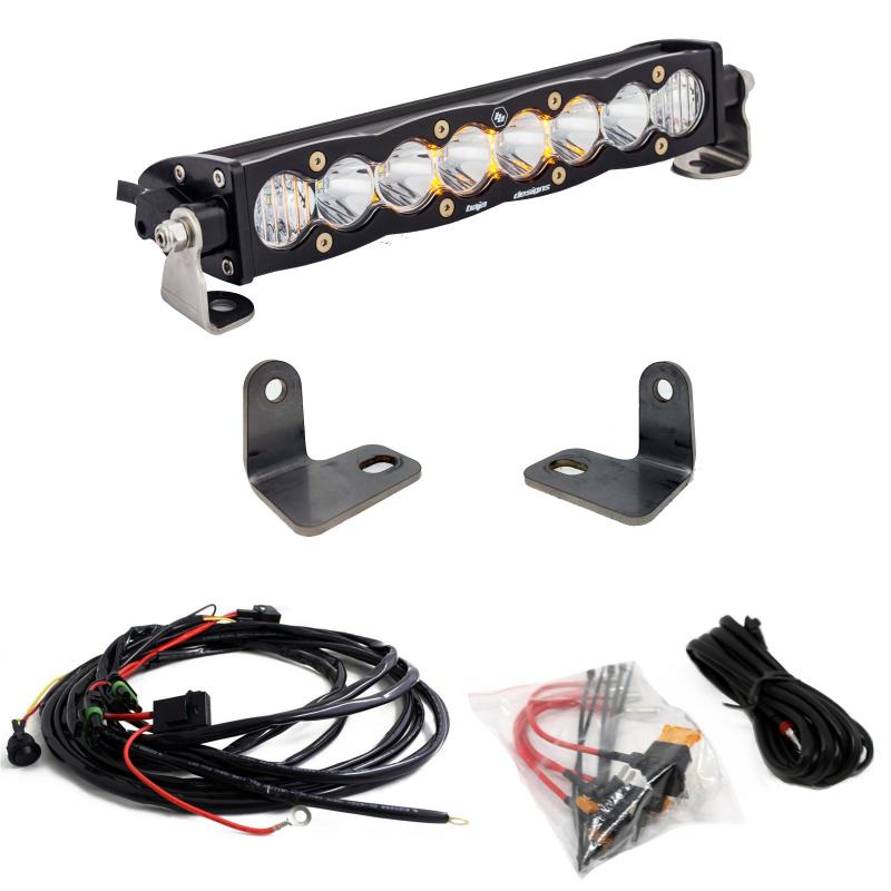 BAJA DESIGNS 16-18 Polaris RZR Turbo XP S8 Series 10in Light Bar Kit