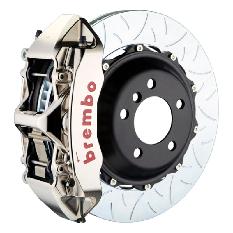 BREMBO 03-10 Viper SRT-10 Front GTR BBK 6 Piston Billet 380x34 2pc Rotor Slotted Type3- Nickel