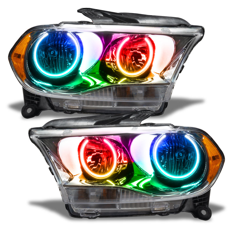 ORACLE 11-13 Dodge Durango SMD HL Halogen - Chrome - ColorSHIFT w/o Controller SEE WARRANTY