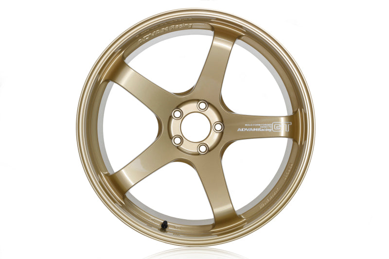 ADVAN GT Premium Version 21x10.5 +24 5-114.3 Racing Gold Metallic Wheel