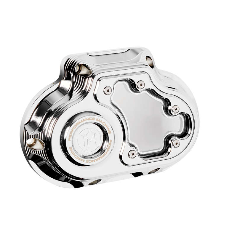 PERFORMANCE MACHINE  Vision Clutch Cover W/Bezel - Chrome