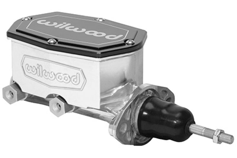 WILWOOD Corvette C2 CompactTandem Master Cylinder - 7/8in Bore - Burnished