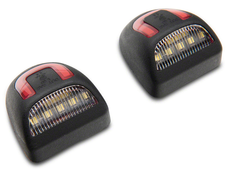 RAXIOM 01-13 Chevrolet Silverado/GMC Sierra 1500 Axial Series LED License Plate Bulbs