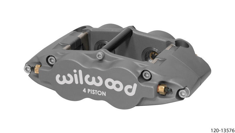 WILWOOD Caliper-Forged Superlite 4R-ST-L/H - Anodized 1.25/1.25in Pistons 1.25in Disc