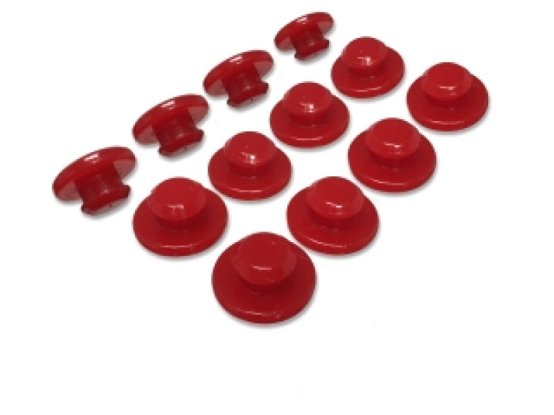 ENERGY SUSPENSION Polaris Seat Grommet Kit - Red