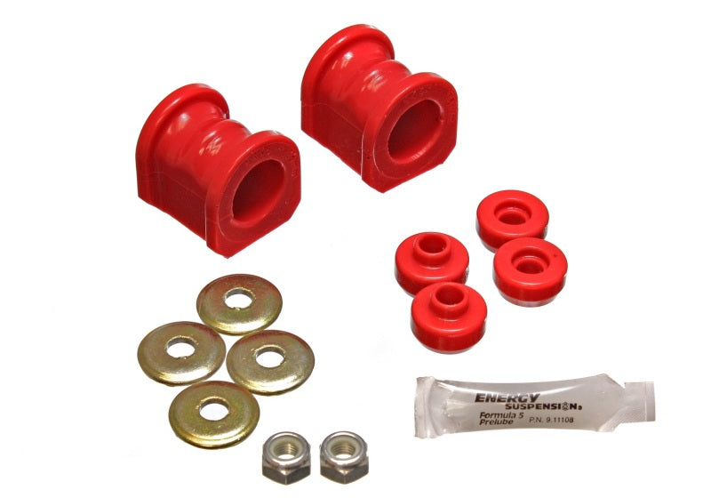 ENERGY SUSPENSION 91-94-Nissan Sentra/NX1600/2000 Red 27mm Front Sway Bar Frame Bushings (Sway bar e