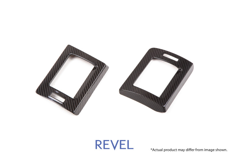 REVEL GT Dry Carbon A/C Covers (Left & Right) 15-18 Subaru WRX/STI - 2 Pieces