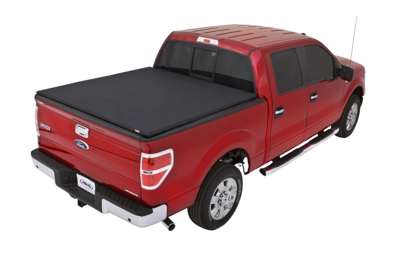 LUND 04-14 Ford F-150 (5.5ft. Bed) Genesis Elite Tri-Fold Tonneau Cover - Black