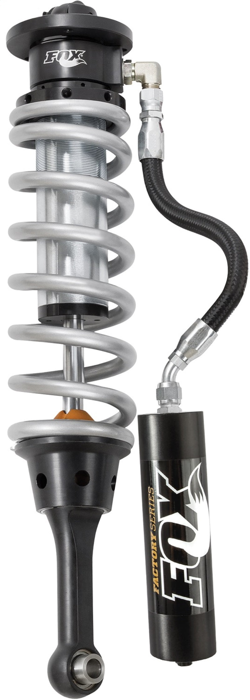 FOX Ford Raptor 3.0 Factory Series 7.59in. Internal Bypass Remote Res. Front Coilover Set - Black