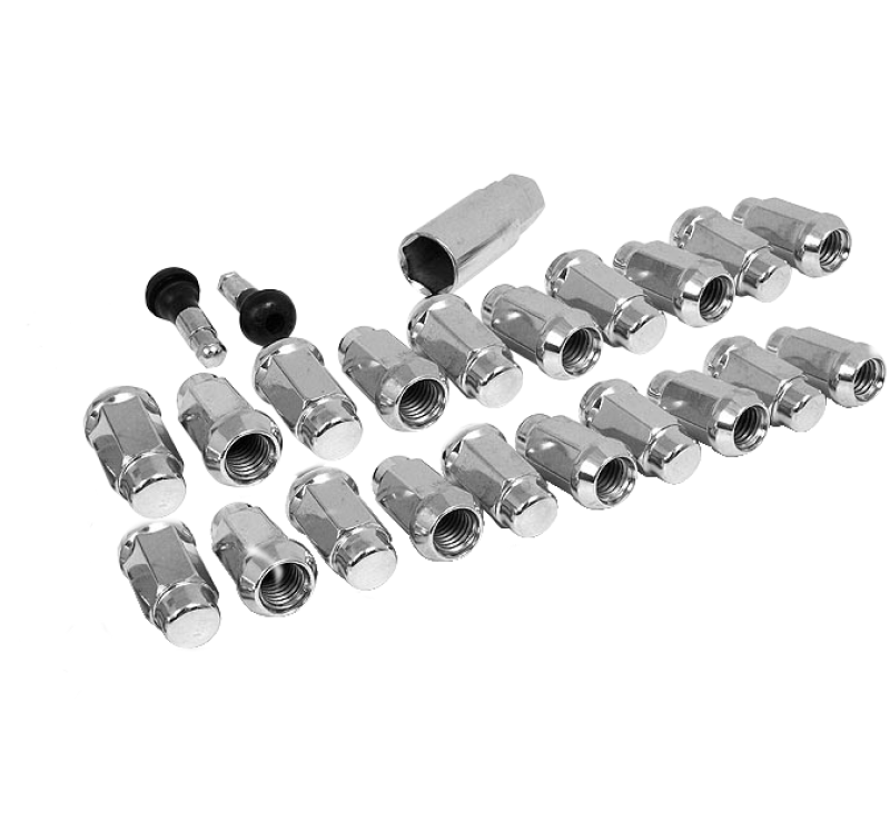 RACE STAR 12mm x 1.5 Closed End Acorn Lug Kit - 20 PK