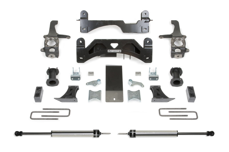 FABTECH 16-21 Toyota Tundra 2WD/4WD 6in Basic Sys w/C/O Spacers & Rr Dlss