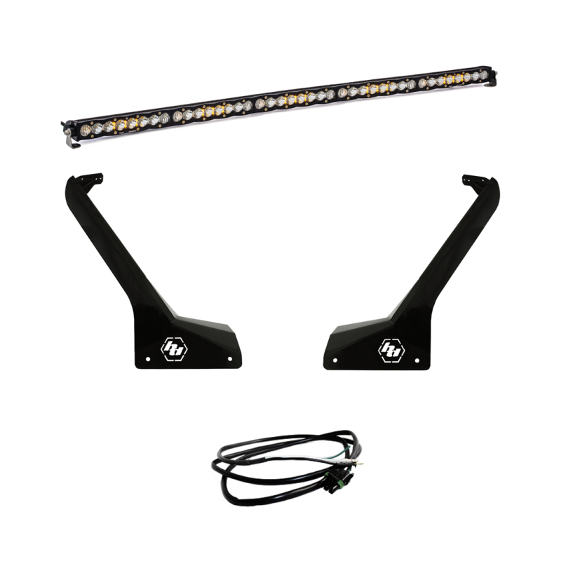 BAJA DESIGNS Jeep JL/JT Roof Bar LED Light Kit 50in S8 w/Upfitter