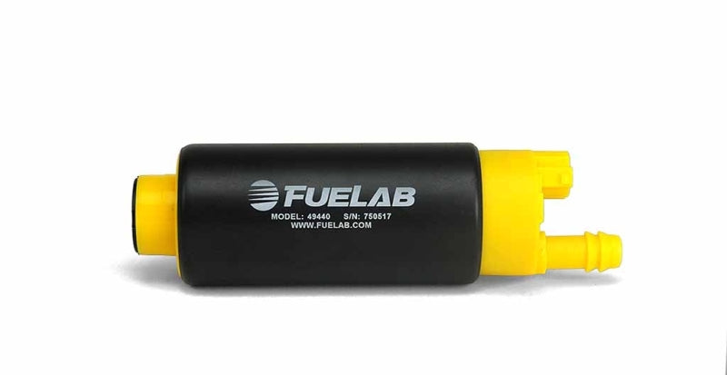 FUELAB 494 High Output In-Tank Electric Fuel Pump - 340 LPH Center Out