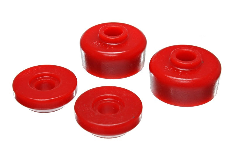 ENERGY SUSPENSION 95-99 Mitsubishi Eclipse FWD/AWD Red Rear Shock Upper Bushing Set