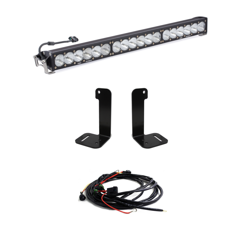 BAJA DESIGNS 2018+ Jeep Wrangler JL/JT OnX6+ 30in Bumper LED Light Bar Kit