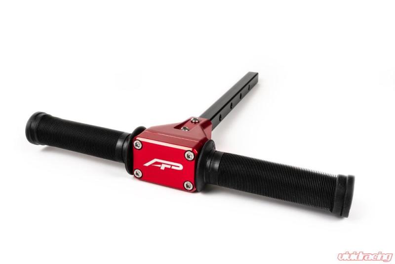 AGENCY POWER Passenger Grab Bar with Lug Wrench Red Polaris RZR