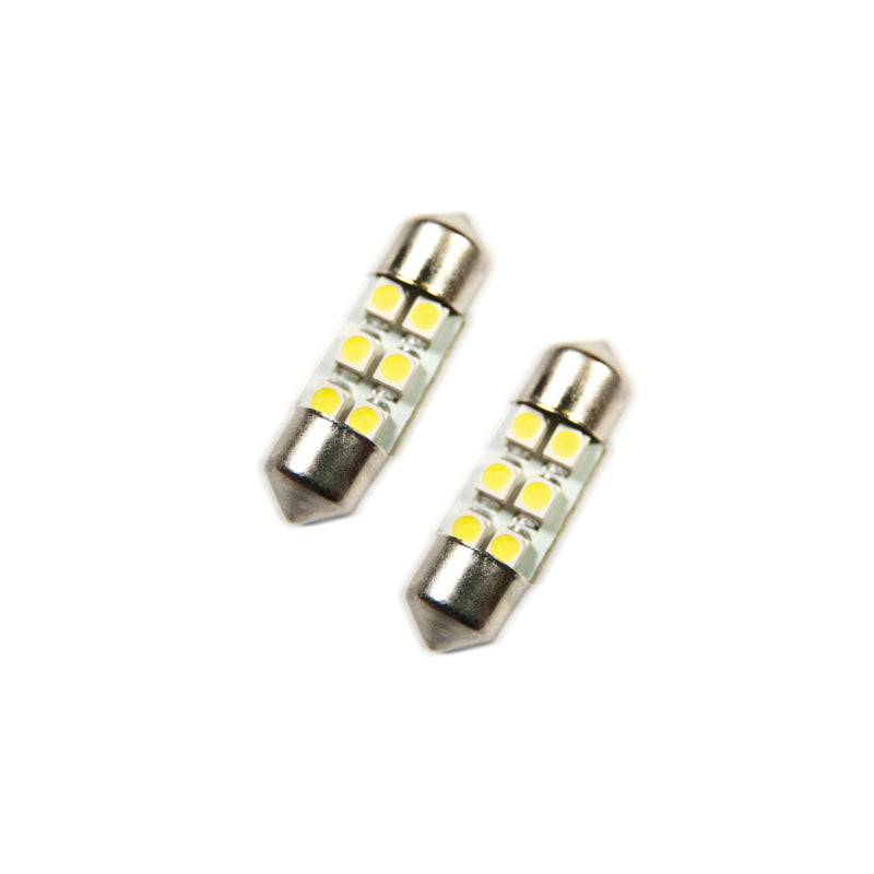 ORACLE 31MM 6 LED SMD Festoon Bulbs (Pair) - Cool White SEE WARRANTY