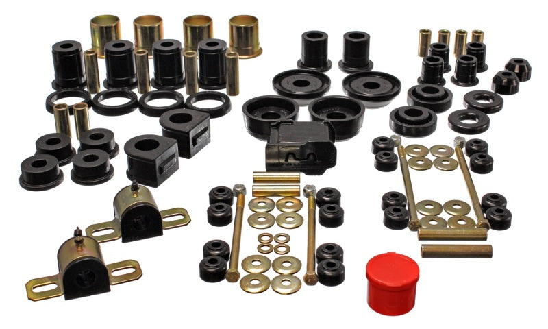 ENERGY SUSPENSION 93-02 Chevrolet Camaro Black Hyper-flex Master Bushing Set