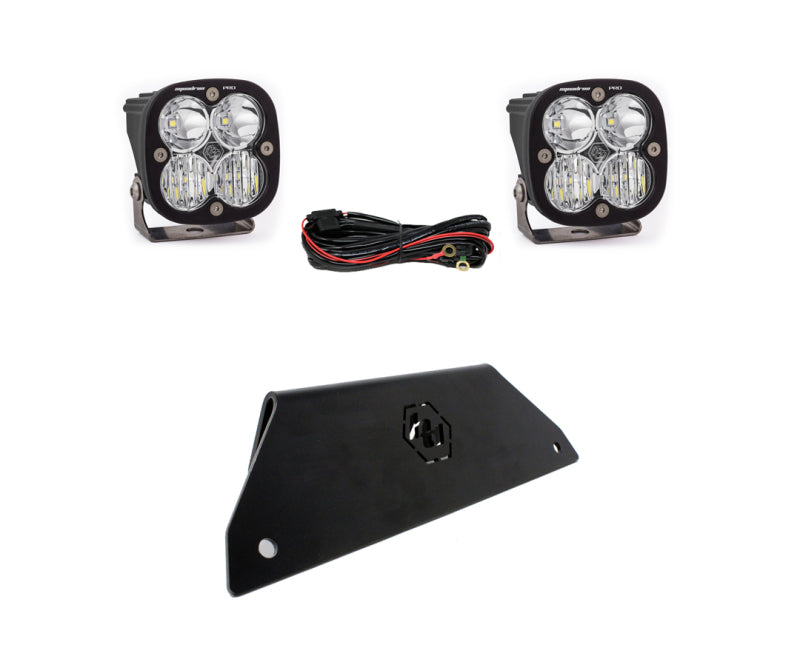 BAJA DESIGNS Polaris RZR Pro XP Lower Bumper LED Light Kit Pro D/C Clear