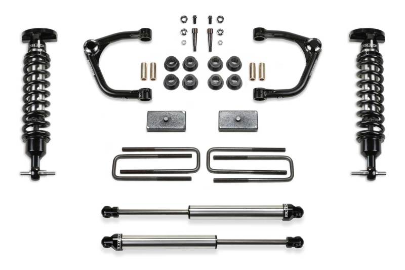 FABTECH 19-21 GM C/K1500 P/U Diesel 3in Uniball UCA Sys w/Dl 2.5 & 2.25