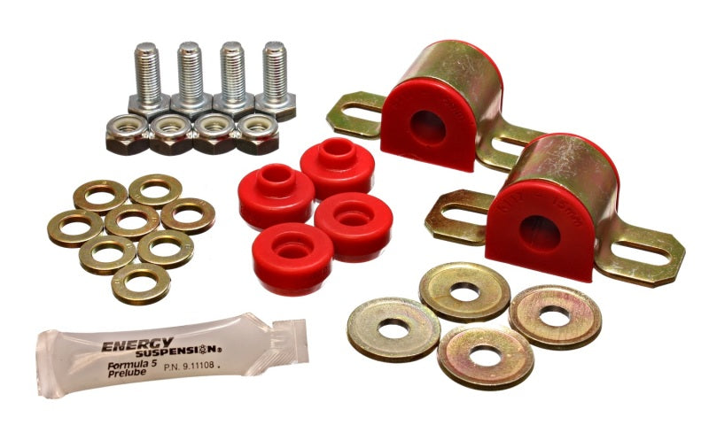 ENERGY SUSPENSION 91-94-Nissan Sentra/NX1600/2000 Red 15mm Rear Sway Bar Frame Bushings (Sway bar en