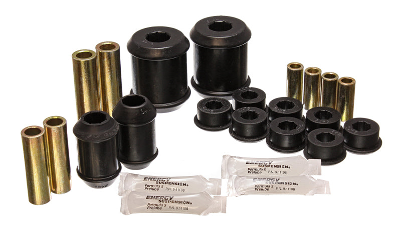 ENERGY SUSPENSION 00-04 Mitsubishi Eclipse FWD Black Rear Control Arm Bushing Set