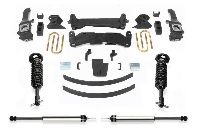 FABTECH 16-21 Toyota Tacoma 4/2WD 6 Lug Models Only 6in Perf Sys w/Dlss 2.5 C/Os & Rr Dlss