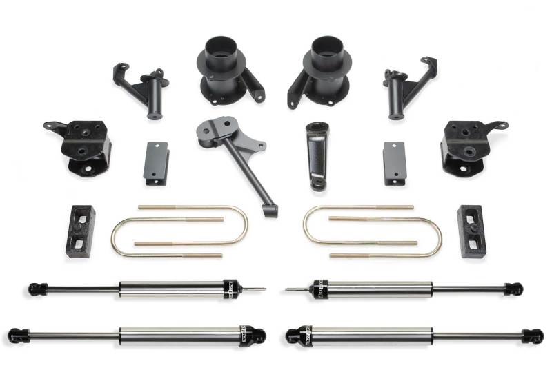 FABTECH 13-18 Ram 3500 4WD w/Factory Radius Arms 5in Basic System w/DL Shocks